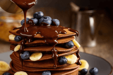 Chocolate Protein Pancakes Recipe