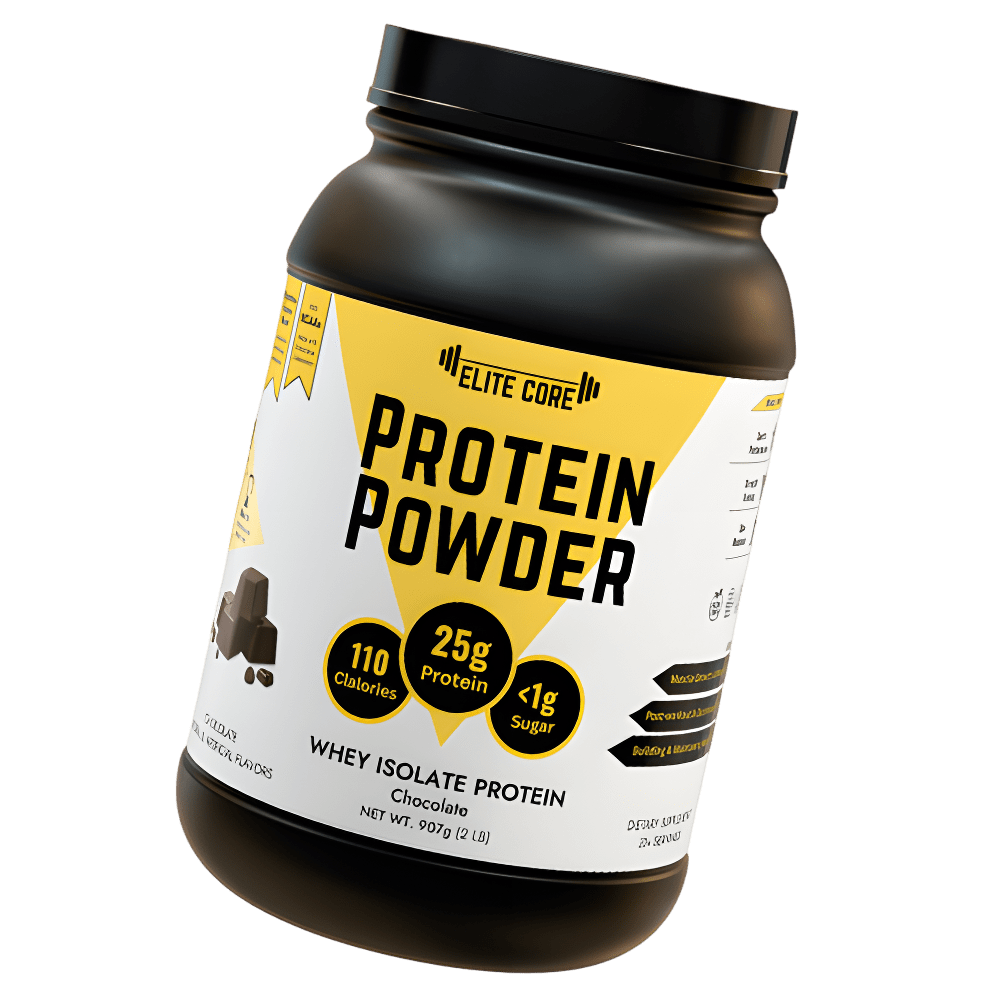 EliteCore Premium Whey Protein Powder for Muscle Gain, Weight loss, and Body Fitness.